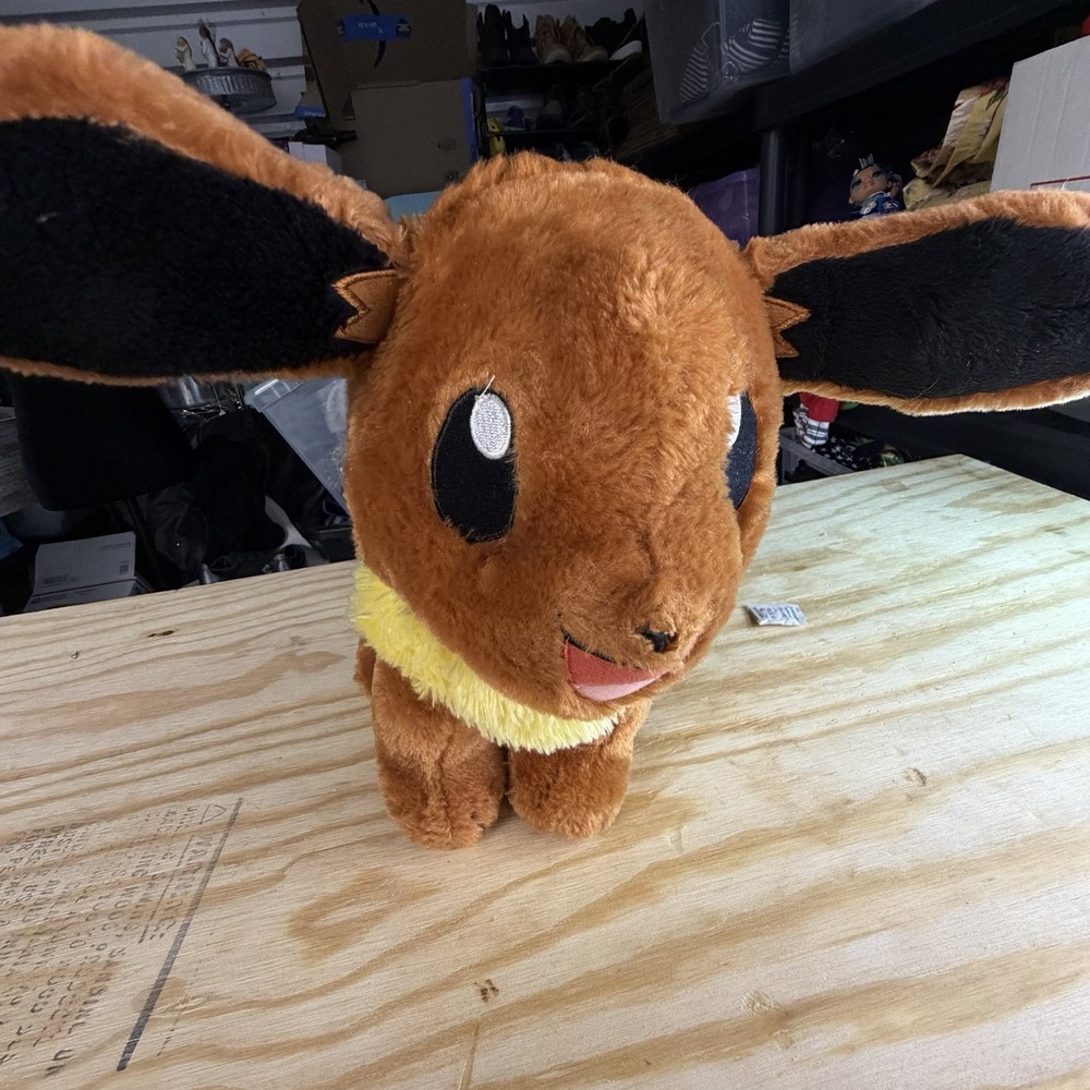 Build-A-Bear Pokémon Eevee Plush 16" Official BAB Stuffed Animal Nintendo